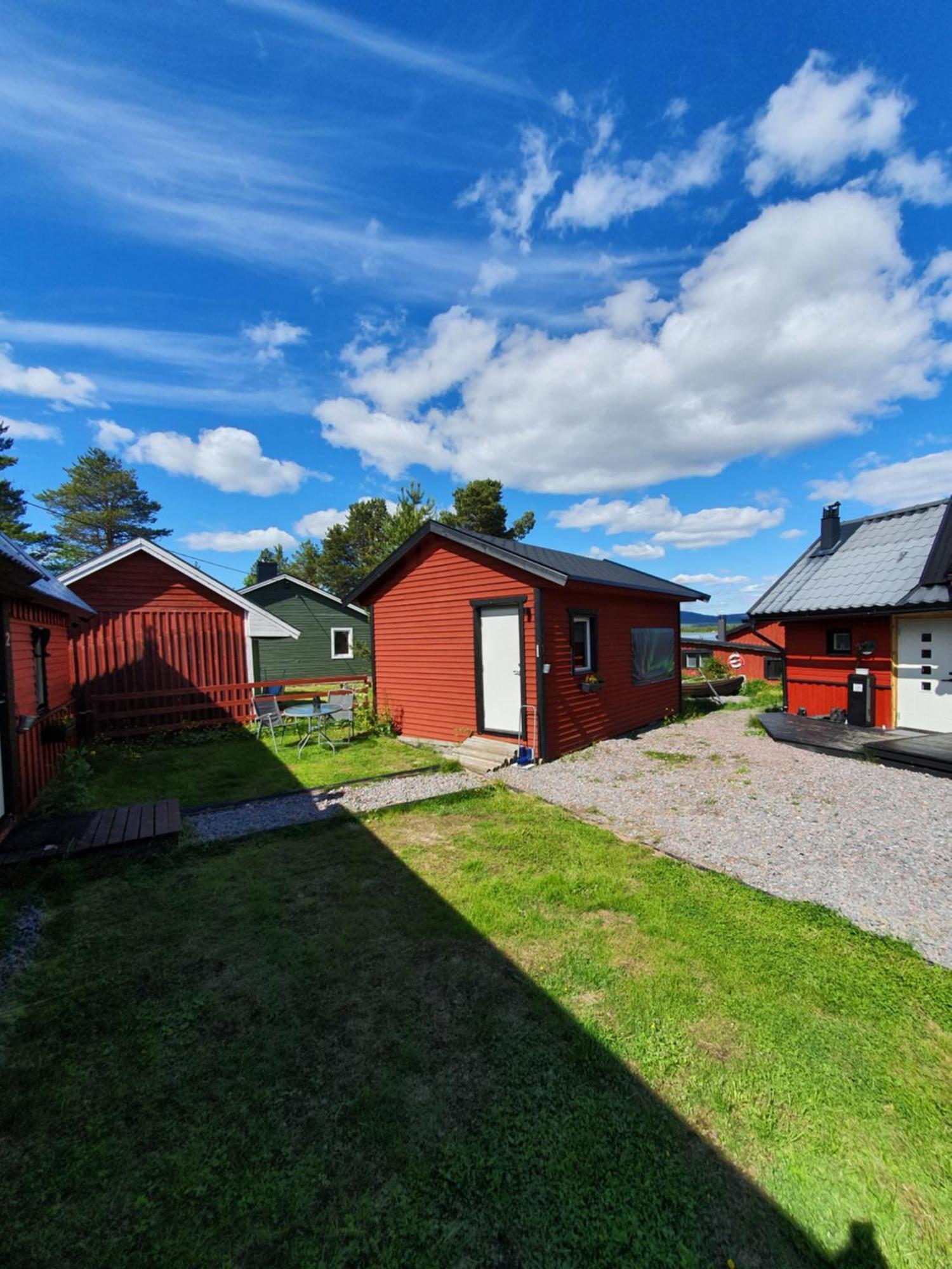 Camp Caroli Wooden Cabins Jukkasjärvi Exterior foto