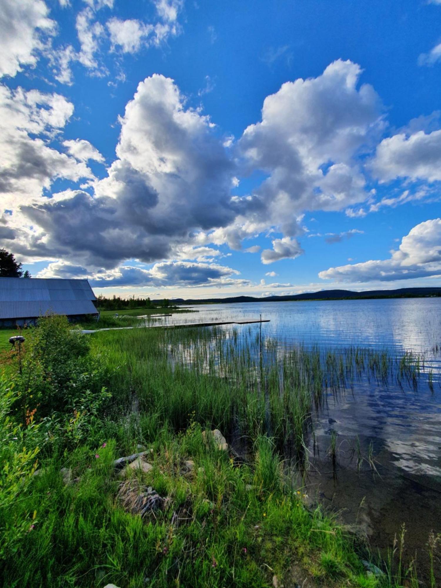 Camp Caroli Wooden Cabins Jukkasjärvi Exterior foto