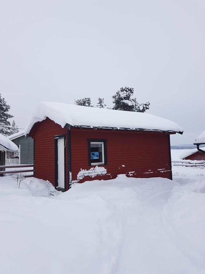Camp Caroli Wooden Cabins Jukkasjärvi Exterior foto